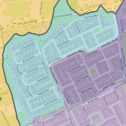 Plattegrond Heivelden 1 en 3